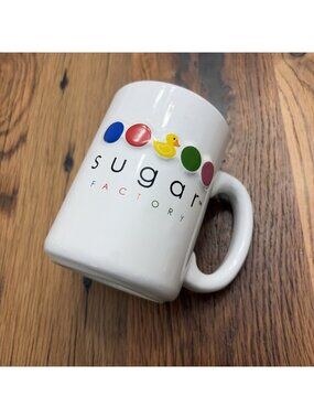 Sugar Factory Mug White Duck Logo